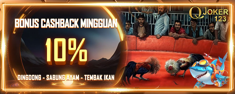 Bonus Cash Back Mingguan Ding Dong, Sabung Ayam, d